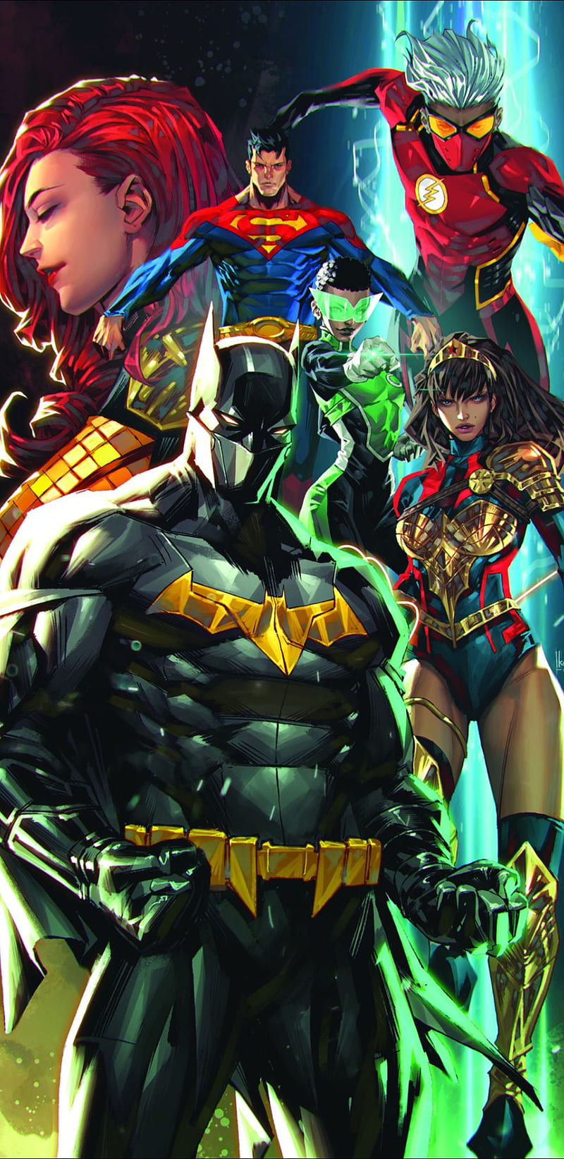 Justice league, batman, comic, dc, dcu, future state, heroes, jl, jsa,  superman, HD phone wallpaper | Peakpx