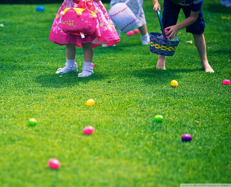 Easter Egg Hunt, abstract, color, cube, wall, HD wallpaper