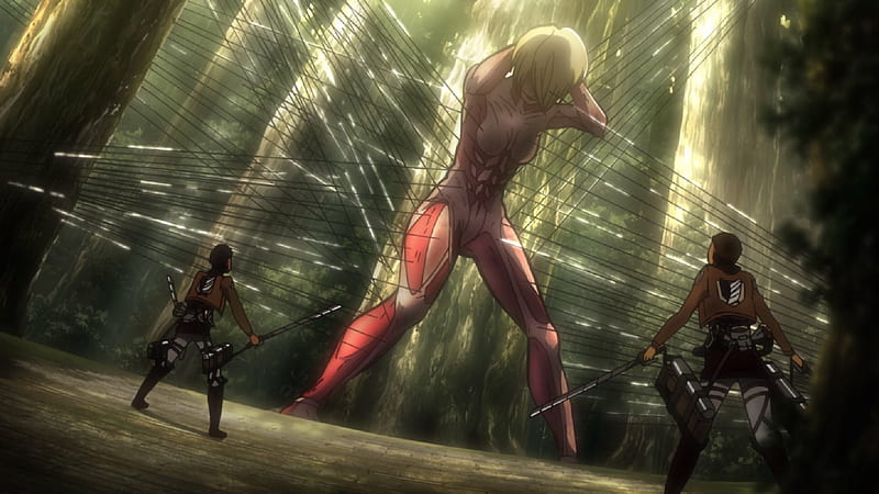 Annie, anime, attack on titan, shingeki no kyojin, HD wallpaper | Peakpx