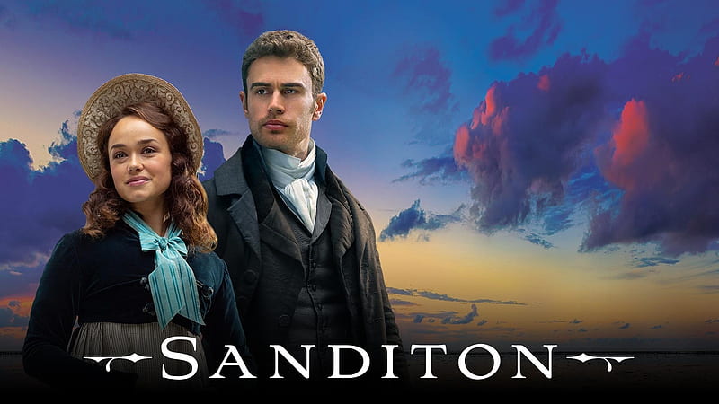 Sanditon (2019), poster, sanditon, girl, Theo James, tv series, man, couple, actor, actress, HD wallpaper