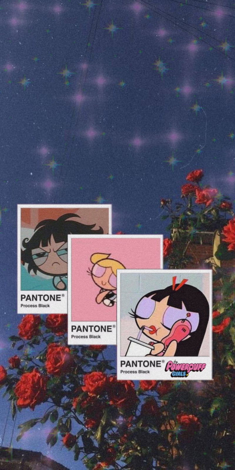 Les supers nana, aesthetic, powerpouf, vintage, HD phone wallpaper