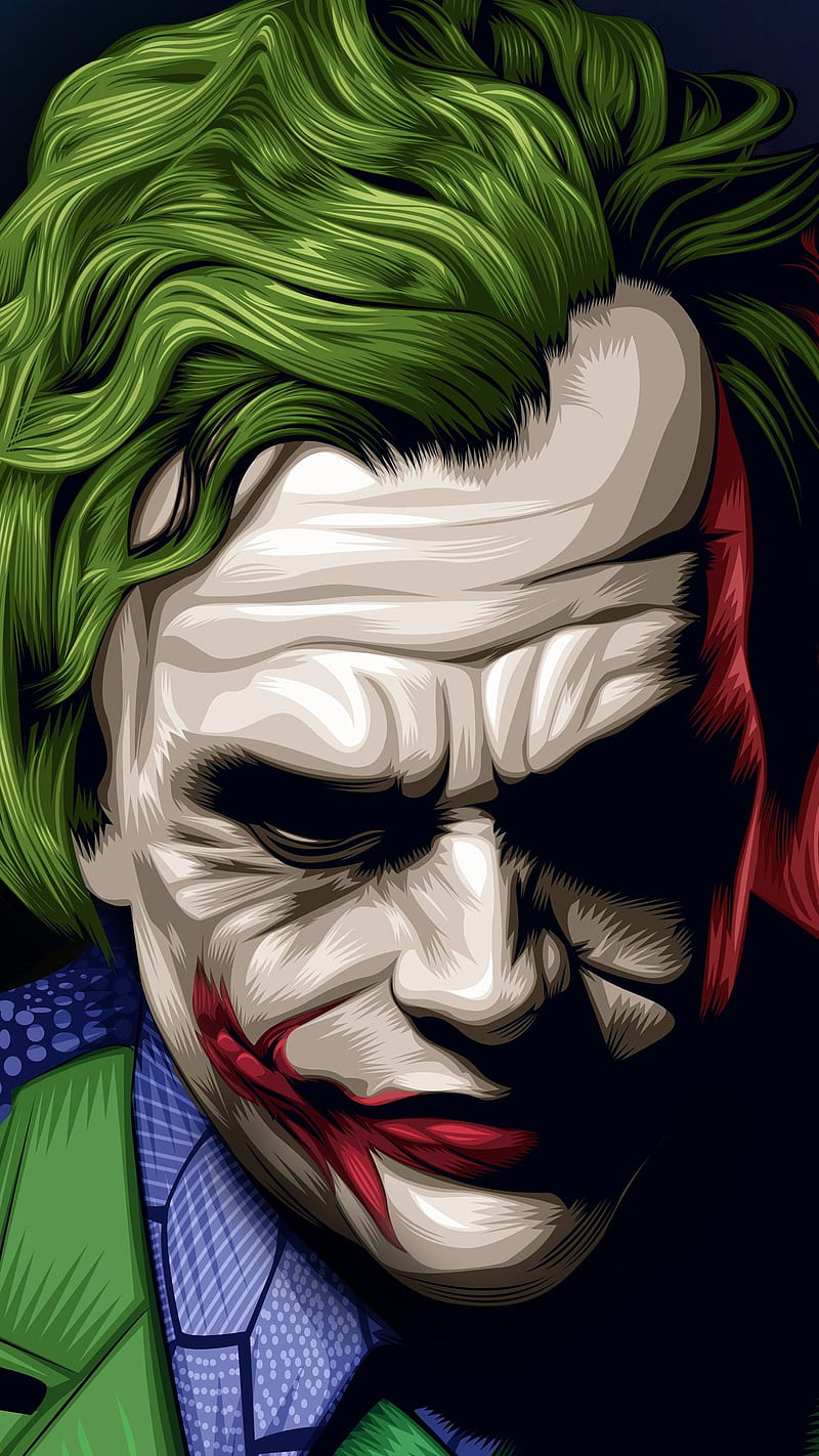 Joker - Cartoon, dangerous, HD phone wallpaper | Peakpx
