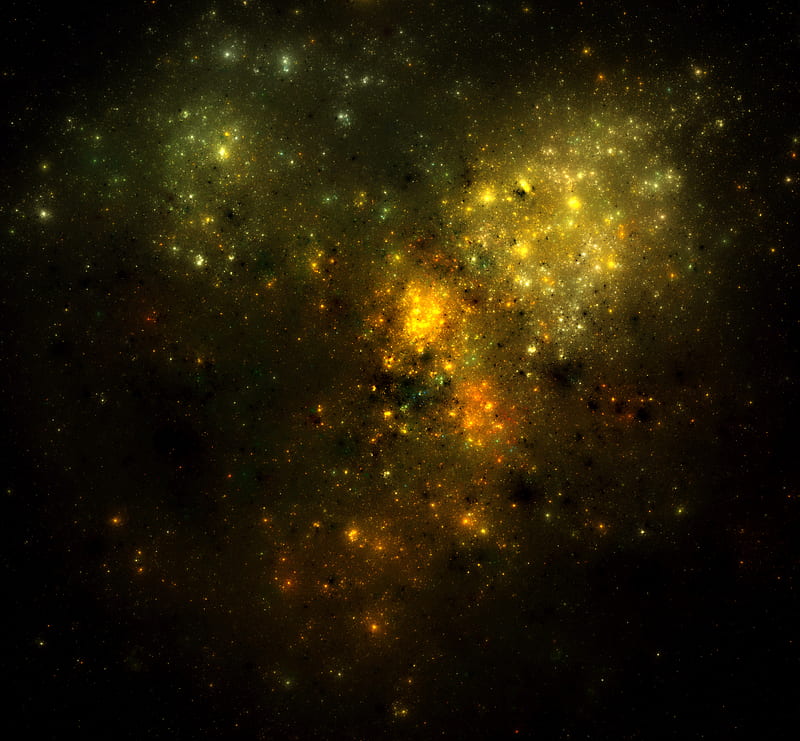 nebula, glare, light, cloud, abstraction, HD wallpaper