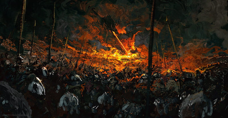 Dragon Fire in Battle, HD wallpaper