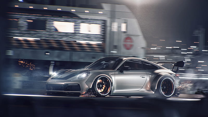 Porsche GT3 911 GT, porsche-911, porsche, carros, behance, HD wallpaper