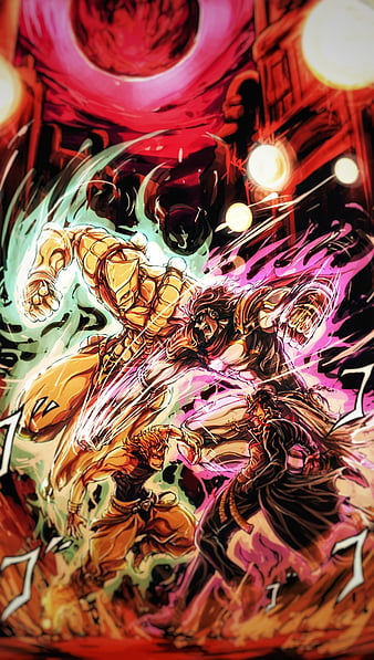 Dio Brando Jjba Manga Stardust Crusaders Za Warudo Hd Mobile Wallpaper Peakpx