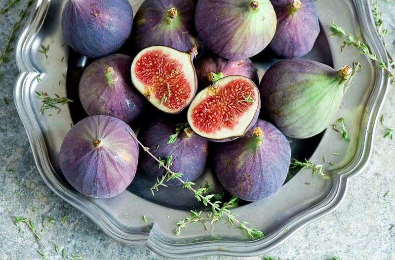 *** Fresh Figs ***, nature, fresh, fruits, figs, HD wallpaper