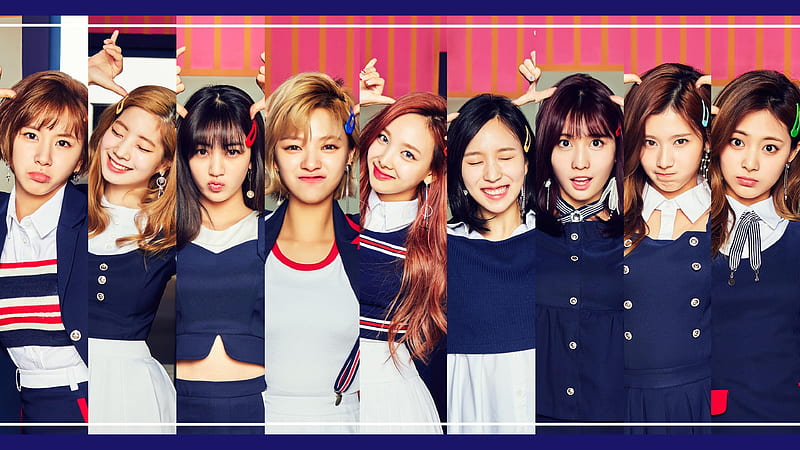 twice, south korean girls, kpop, likey, Girls, HD wallpaper