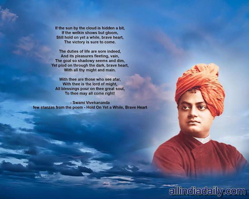 Swami Vivekananda's Biography Quotes and, HD wallpaper