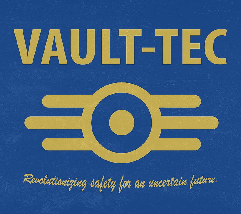 Fallout 4 Vault-Tec, fallout 4, logo, tec, vault, HD wallpaper