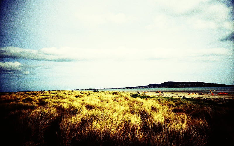 Endless island - Lomo style with the film, HD wallpaper
