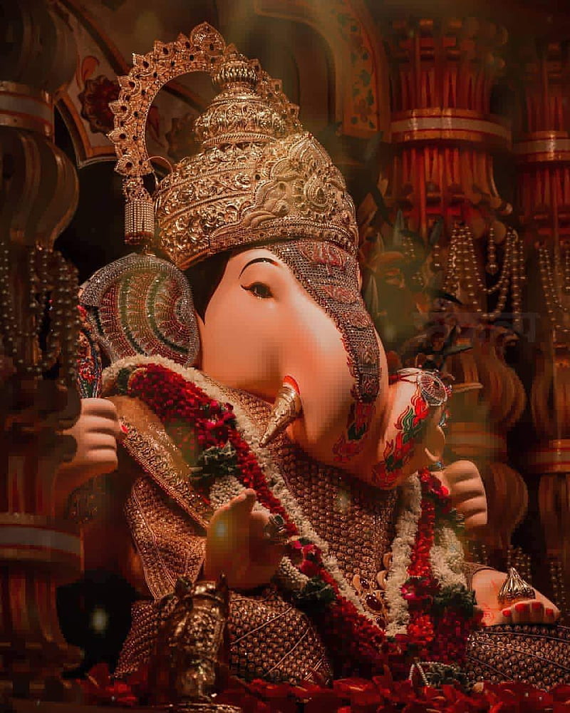 Ganesh, god, pune, HD phone wallpaper