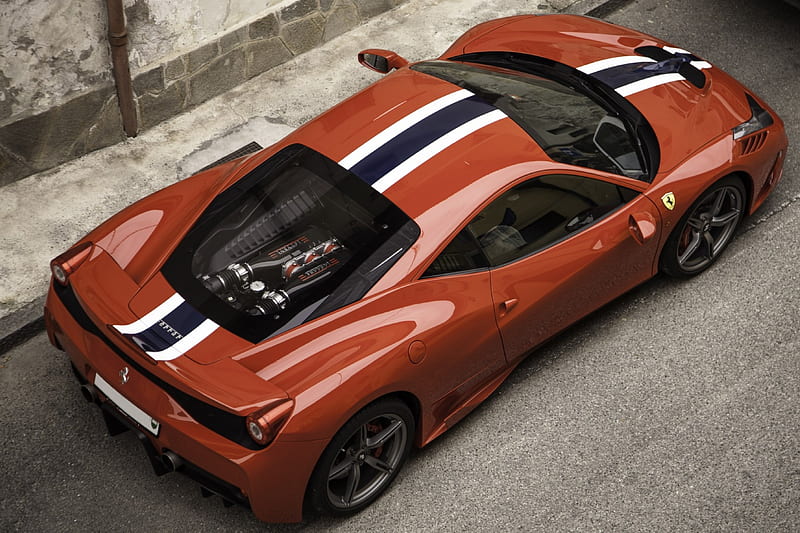 Ferrari 458 speciale a Red