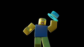 BACK OFF NOOB, wepon, robot, roblox, ninja, HD wallpaper