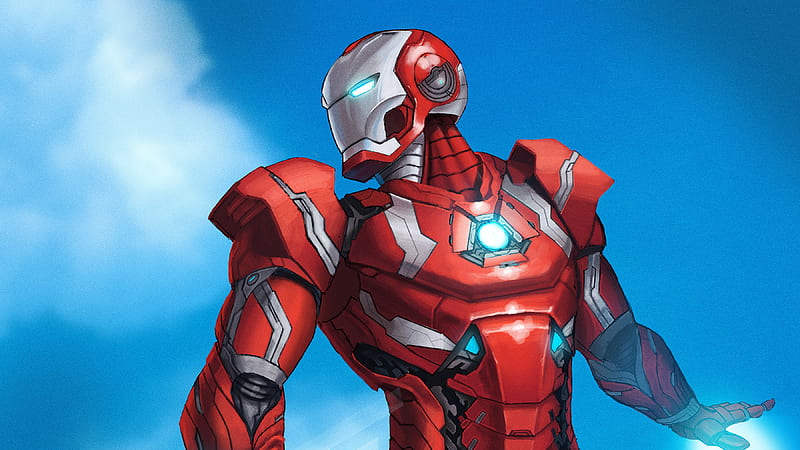 Artwork Iron Man 2020 , iron-man, superheroes, artwork, artist, artstation, HD wallpaper
