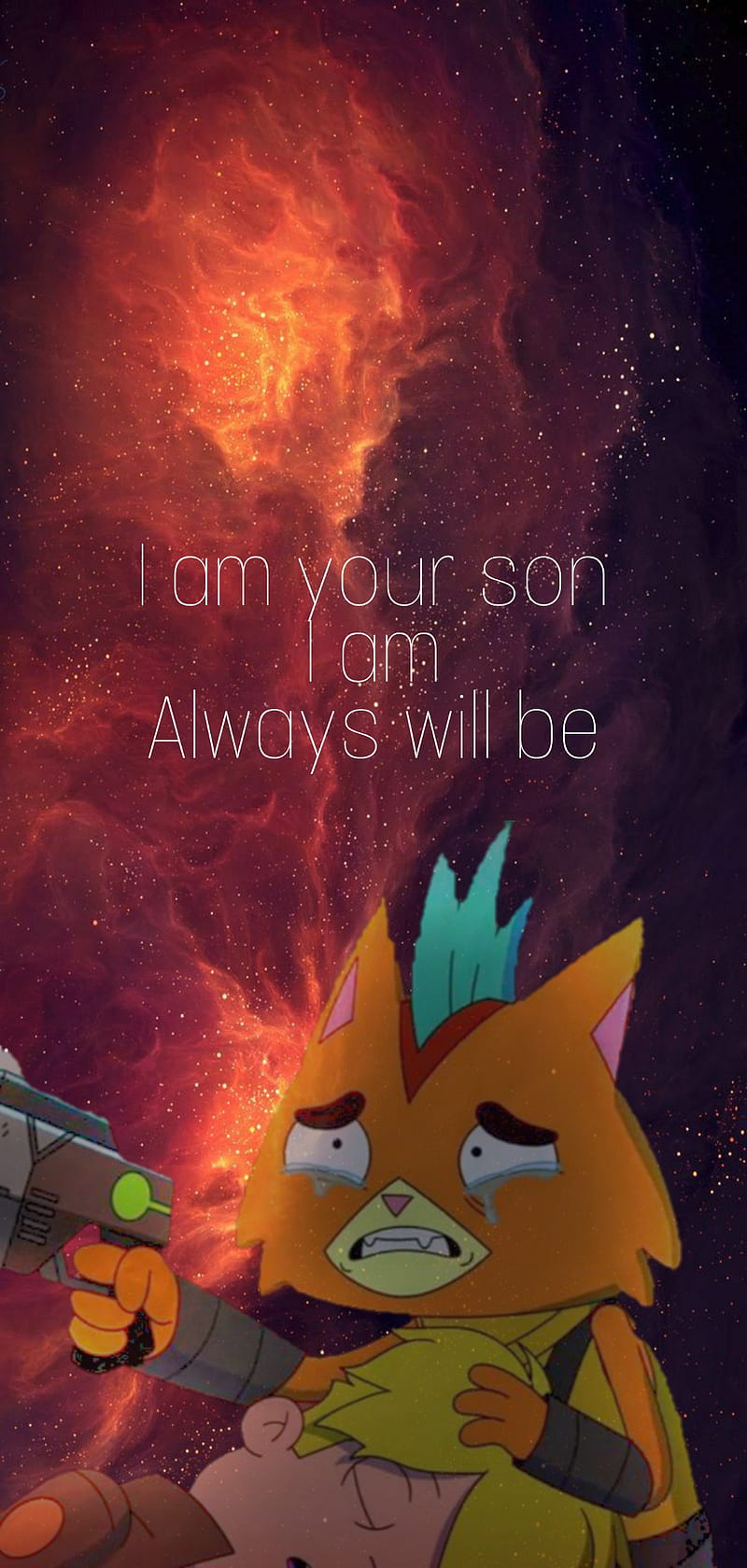 Sad final space lc, death, final space, gary, littlecato, netflix, quote, sad, series, show, space, HD phone wallpaper