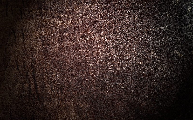 brown leather texture, grunge brown background, leather background, fabric backgrounds, leather, HD wallpaper
