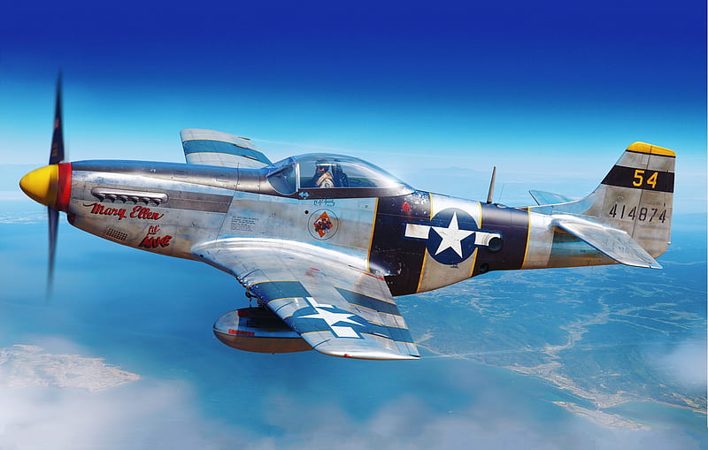 Military Aircraft, North American P-51 Mustang, HD wallpaper