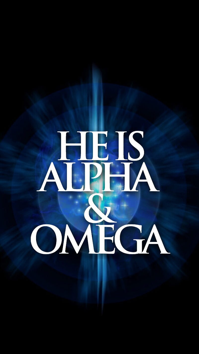 Alpha and Omega, bible, biblical, christian, faith, god, gospel, jesus, scripture, verse, HD phone wallpaper
