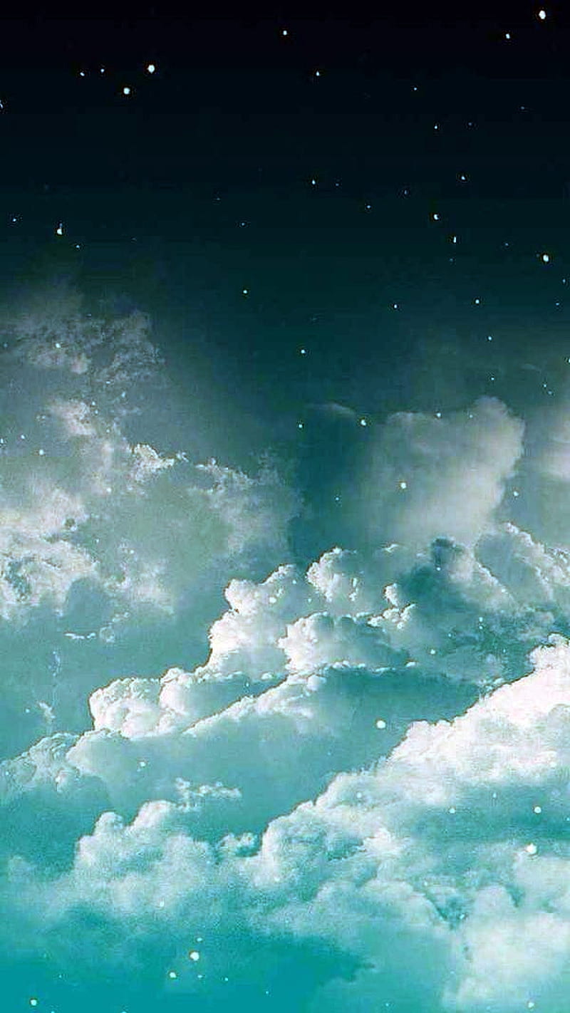 Clouds, abstract, amoled, blue, cloud, color, edge, high, sky, HD phone  wallpaper | Peakpx