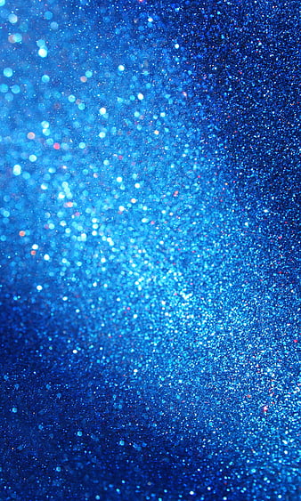 Blue Abstract, background, glitter, shiny, sparkling, HD phone wallpaper