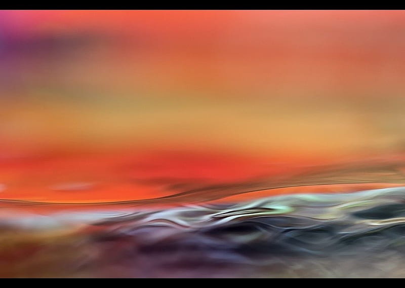 FIREWATER, desenho, colorful, waves, HD wallpaper | Peakpx