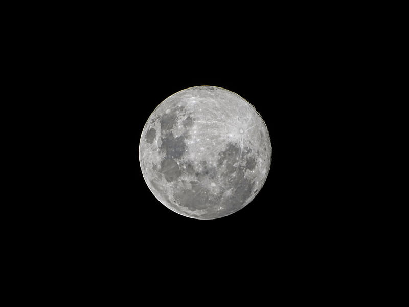 full moon at nighttime, HD wallpaper
