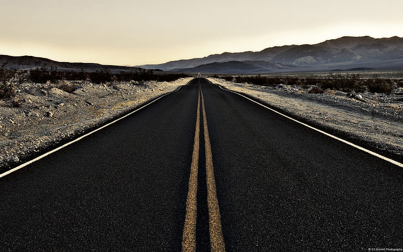 End of the Road Death Valley-Windows Theme, HD wallpaper