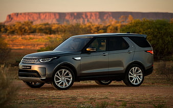 Land Rover Discovery SUVs, 2018 cars, offroad, new Discovery, Land Rover, HD wallpaper