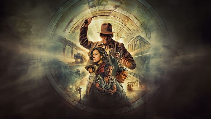 Movie, Indiana Jones and the Dial of Destiny, poster, HD wallpaper