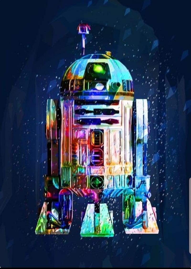 R2d2 Star Wars Adventure Art Belle Night Droid R2d2 Robot Star Wars Hd Phone Wallpaper Peakpx