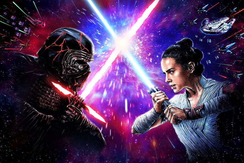 Final Battle Star Wars End Of Epic Saga, HD wallpaper