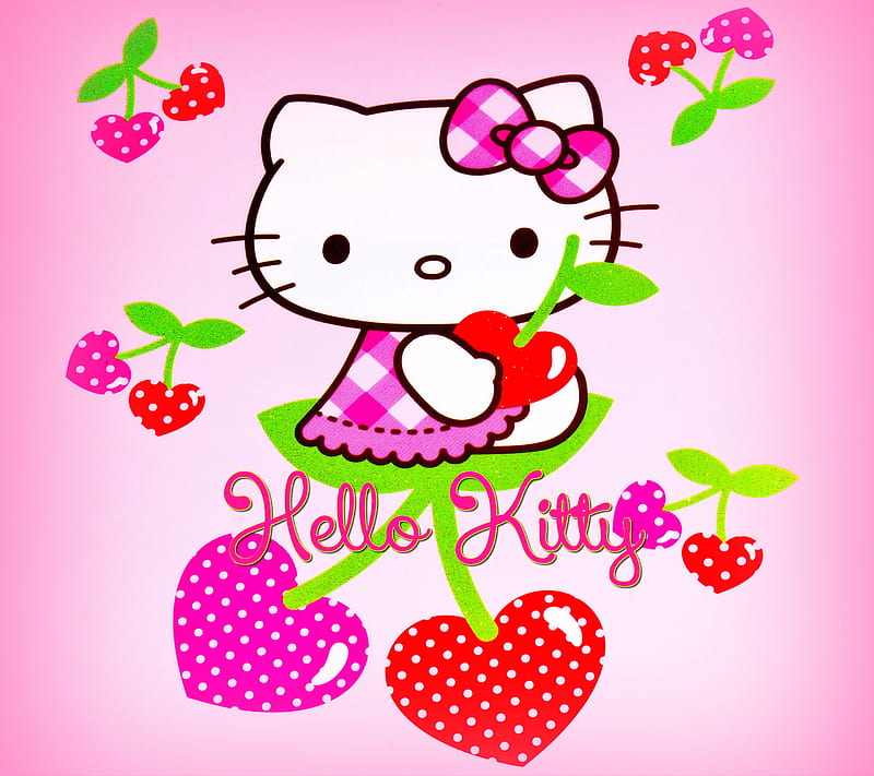 Hello Kitty, cartoon, character, cute, HD wallpaper
