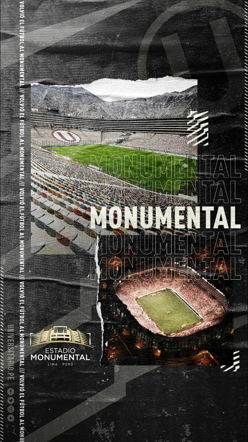 Estadio Monumental U, 2020, fpf, liga1movistar, peru, HD phone wallpaper
