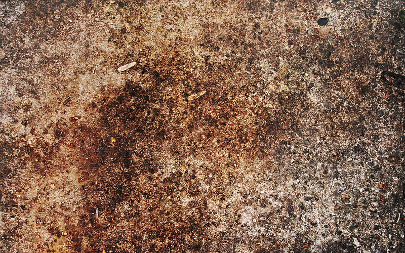brown concrete texture macro, brown stone background, concrete textures, brown backgrounds, brown stone, HD wallpaper