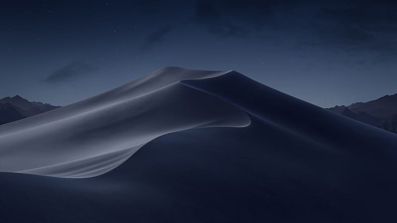 Nature, Night, Sand, Desert, , Dune, HD wallpaper