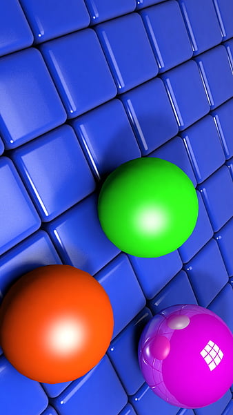 Balls And Cubes, balloons, birtay, happy, happy birtay cats, love, me,  party, HD phone wallpaper | Peakpx