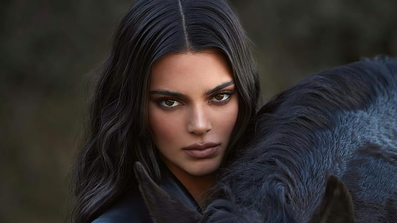 1920x1080px 1080p Free Download Models Kendall Jenner American Black Hair Brown Eyes 