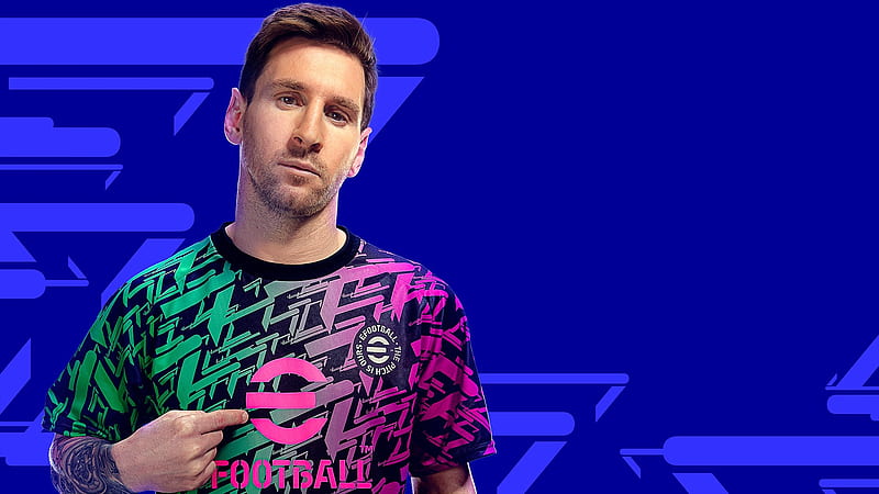 Linoel Messi eFootball 2022, HD wallpaper