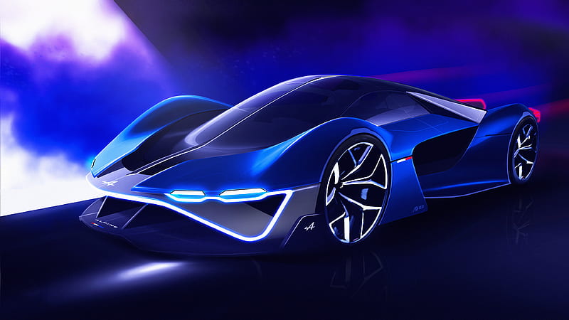 2022 Alpine A4810 by IED Concept, Coupe, Hydrogen, car, HD wallpaper