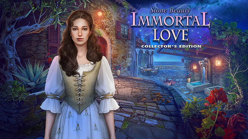 Immortal Love 7 - Stone Beauty01, video games, cool, puzzle, hidden object, fun, HD wallpaper