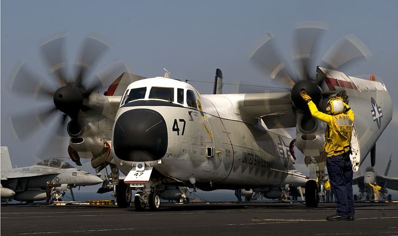 Aircraft, Military, Navy, Grumman C 2 Greyhound, Military Transport Aircraft, HD wallpaper
