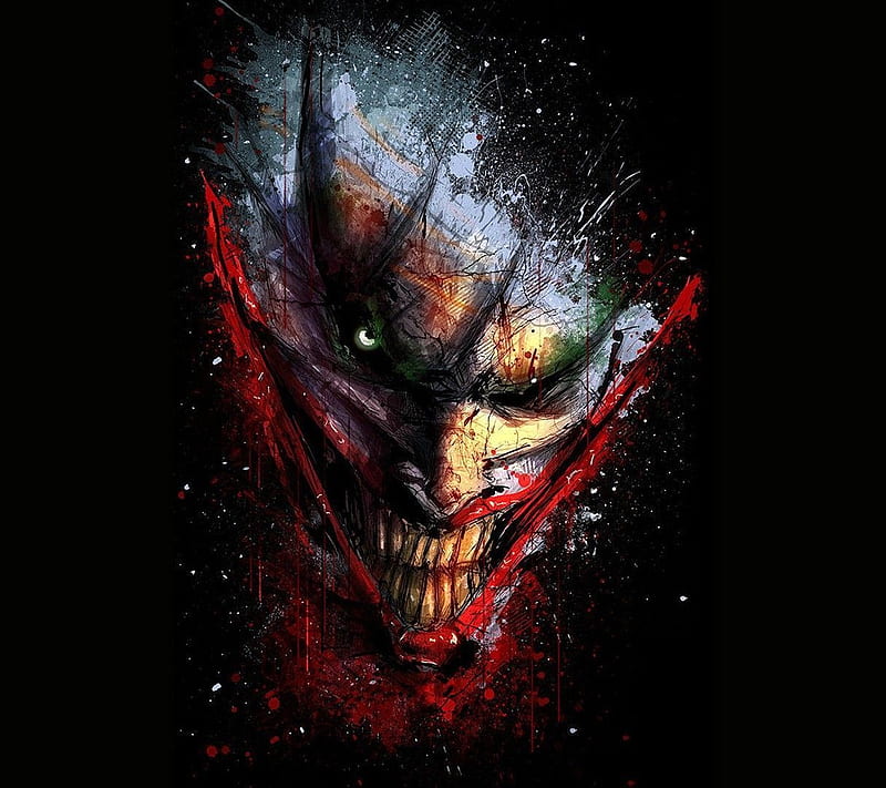 Joker Batman, actor, cartoon, comic, dc, drawn, hollywood, marvels, superhero, HD wallpaper