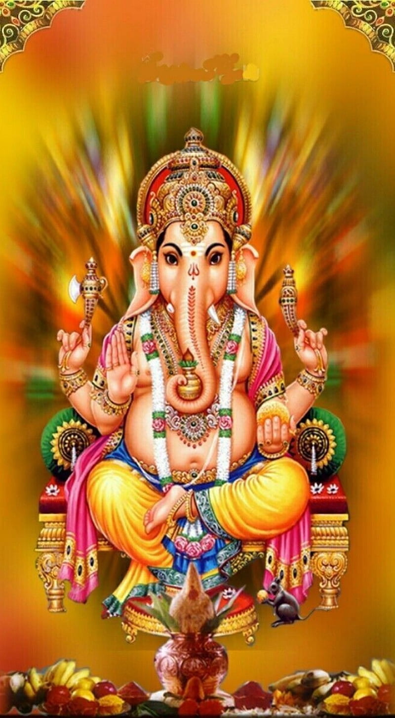 Ganpati Photo Hd Phone Wallpaper by ghantee on DeviantArt