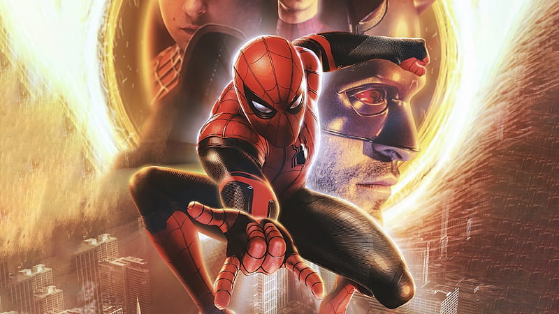 Spiderman X Daredevil , spiderman, daredevil, superheroes, artist, artwork, digital-art, HD wallpaper