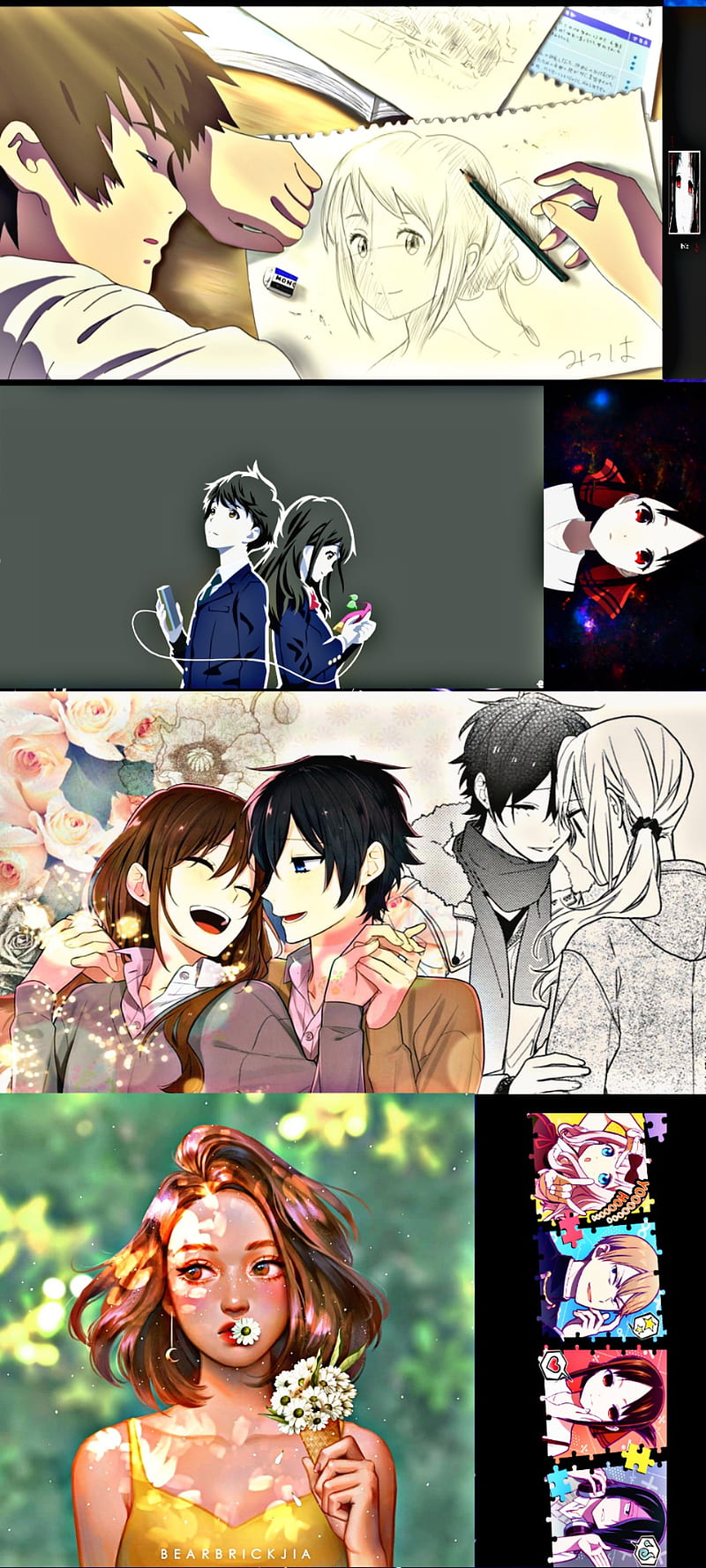 Name a better couple than Hori and Miyamura. ⠀⠀ anime: horimiya