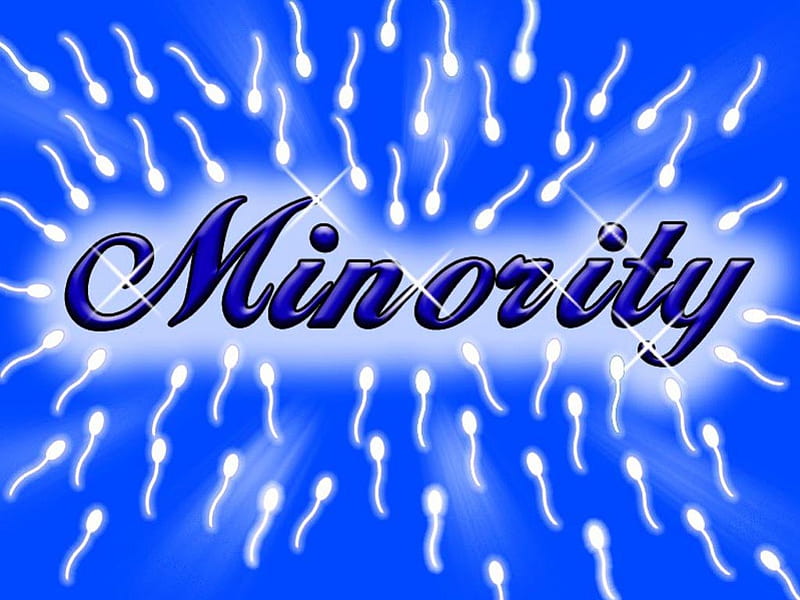 Minority, Sign, 3D, Blue, Sperm, HD wallpaper