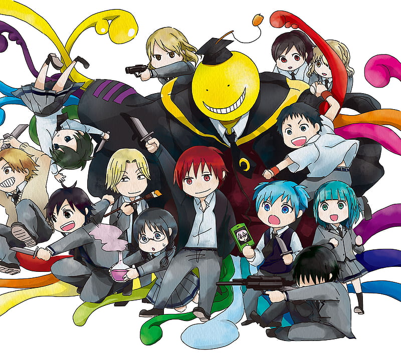 Assanation classroom, anime, assanationclassroom, first, HD wallpaper