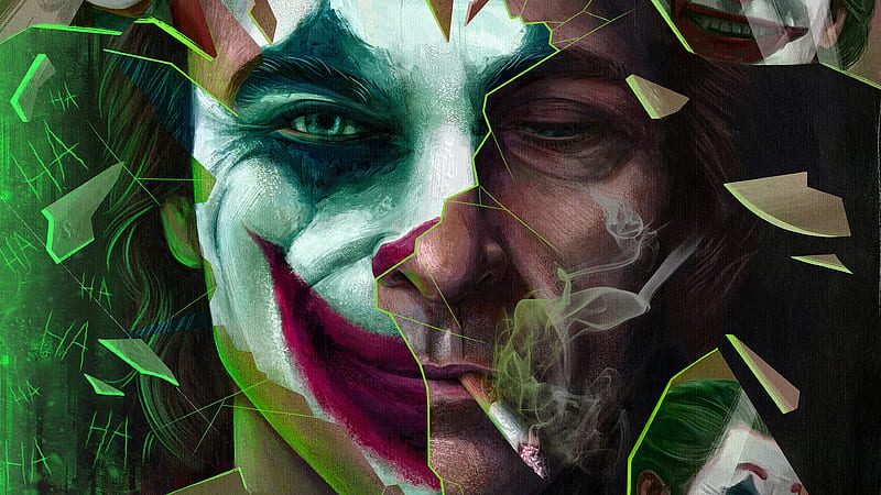 Joker Smoker Artwork , joker-movie, joker, superheroes, supervillain, HD wallpaper