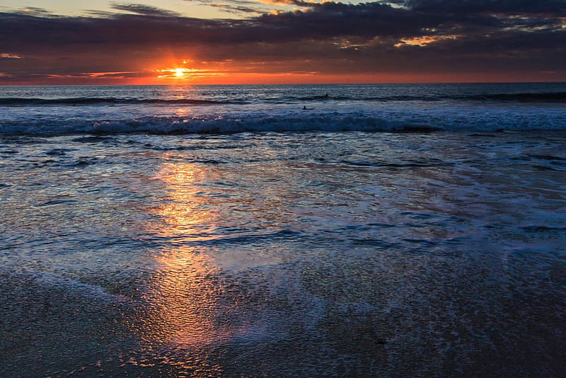 * Sunset over the ocean *, dark, ocean, nature, sunset, sky, HD wallpaper * Sunset over the ocean *, dark, ocean, nature, sunset, sky, HD wallpaper